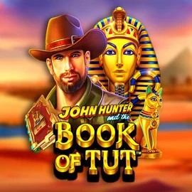 John Hunter and the Book of Tut online game logo by Pragmatic Play on pelikaanicasino-fi.com