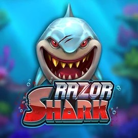 Razor Shark by Push Gaming, showcased at pelikaanicasino-fi.com – game logo